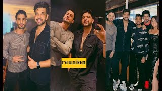 Karan Kundrra Reunites with Bigg Boss 15 Buddy Umar Riaz Enjoys Fun Time With Friends l In Pics [upl. by Ahsirtap]