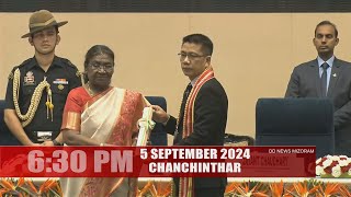 DD News Mizoram  Chanchinthar 5 September 2024  630 PM [upl. by Eelirak646]