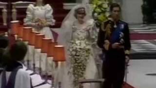 Boda de Lady Diana de Gales el momento sí quiero [upl. by Anna-Maria231]