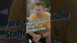 Staffelübergabe zwischen Olympischen Spielen und Paralympics  Sportschau [upl. by Anerres247]