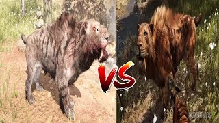 Bloodfang sabertooth vs Sabertooth  far cry primal [upl. by Ag]