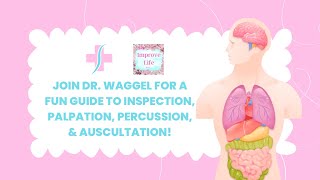 Join Dr Waggel for a Fun Guide to Inspection Palpation Percussion amp Auscultation [upl. by Ermina]