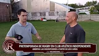 Rugby en el club Independiente de Ricardone [upl. by Nodnahs]