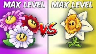 Owerview Dazey Chain vs Draftodil  PvZ 2 Comparing Plants [upl. by Notsek]