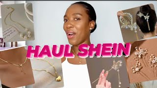 HAUL SHEIN  MW ACHTE YON PAKÈT BIJOUX EN ACIER INOXYDABLECHAÎNE BRACELET ACCESSOIRES DE CHEVEUX [upl. by Regor]