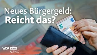 Bürgergeld statt Hartz IV ab Januar 2023 Ist das wirklich genug  WDR Aktuelle Stunde [upl. by Anoet]