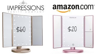 60 VS 20 LIGHTED MAKEUP MIRROR [upl. by Manvel875]