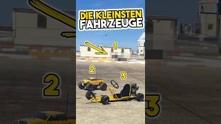 🛺 Die kleinsten Fahrzeuge aus GTA 5 gta gta5online gta5 [upl. by Adnoma]