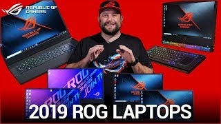 Gaming Laptops for Gamers Creators and Power Users  ROG Spring 2019 Collection [upl. by Lirba]