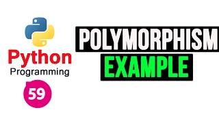 Python Programming Tutorial  Polymorphism [upl. by Skill]