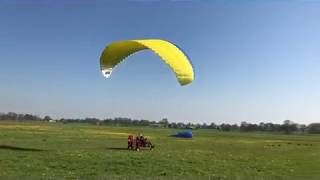 PMSA flightschool 21 4 2019 paramotor school belgium [upl. by Chancelor]