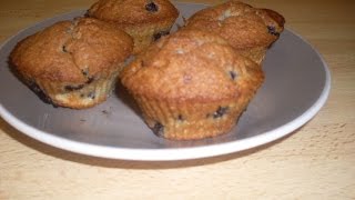 Comment faire des petits gâteaux quotCUPCAKEquot aux myrtilles recette facile [upl. by Aurora]