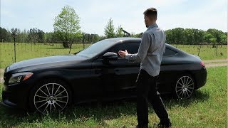 2018 Mercedes C300 Coupe Review DriftAcceleration [upl. by Aiekahs441]