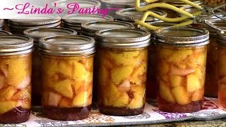 Canning Pears amp Nectarines With Lindas Pantry [upl. by Gnivri133]