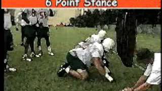 Defensive Line Drills  DominantFootballcom [upl. by Hanfurd]