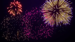 Free Fireworks Background Loop for New Years 4th of July [upl. by Elisa882]