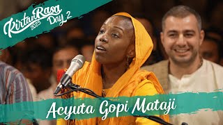 Acyuta Gopi Matajis Kirtan  Day 2  Kirtan Rasa 2023  4K  Dubai Kirtan Mela [upl. by Nosnej]