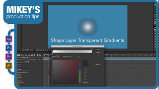 After Effect Quick Tip shape layer transparency gradients [upl. by Henrik]