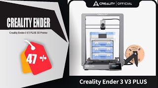 Creality Ender3 V3 PLUS 3D Printer CoreXZ 600mms Direct Extruder AllMetal Two Fans Yaxis Dual [upl. by Nnoved979]