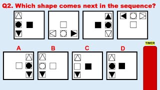 ABSTRACT REASONING Test Questions [upl. by Aitercul]