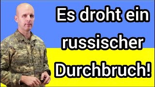 Ein russischer Durchbruch droht Markus Reisner zeichnet dramatisches Bild der Lage [upl. by Oguh]