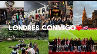 VLOG LONDRES DE INTERCAMBIO CON EL COLEGIO🇬🇧 [upl. by Emolas459]