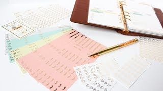 How To Make Custom Foiled Planner Stickers [upl. by Sunev]