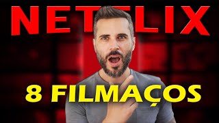 8 MELHORES FILMES DA NETFLIX Pra ASSISTIR AGORA [upl. by Aelem]