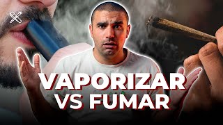 ¿VAPORIZAR ES MÁS SANO QUE FUMAR C4NN4BIS [upl. by Haimes418]