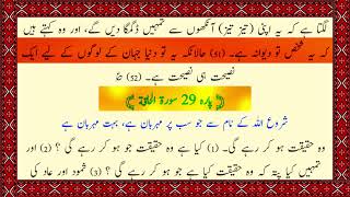 Quran Para 29 Urdu TarjumaQuran Para 29 Urdu Translation [upl. by Titos]