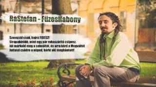 RaStefan  FüzesHabony Official Lyric Video [upl. by Jarita]