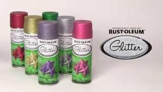 Add Full Coverage Sparkle with RustOleum Glitter Spray Paint [upl. by Tj976]