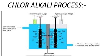 What is chlor alkali process full explained video of Sodium chloride class 10 chapter 2 acid base [upl. by Maribel670]