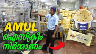 ICE CREAM Making Process in Amul Factory  AMUL ഫാക്ടറിയിൽ ഐസ്ക്രീം നിർമിക്കുന്നത് കാണാം [upl. by Nydnarb978]