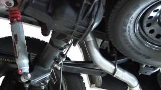 DynoMax Exhaust  CatBack Exhaust System Install on 2010 Chevy Silverado 1500 [upl. by Eek]