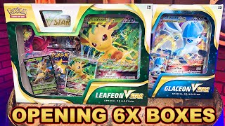 Glaceon VSTAR vs Leafeon VSTAR Premium Collection Opening [upl. by Whittaker]