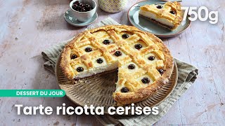 Cette tarte tressée aux cerises va faire fureur pour le goûter  750g [upl. by Purvis]