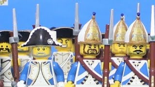 1741 Lego Battle of Mollwitz War of Austrian Succession [upl. by Lhok]