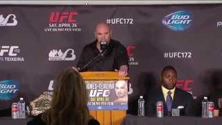 UFC 172 Postfight Press Conference [upl. by Knudson]