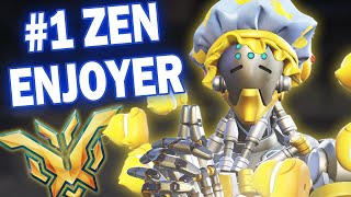 Zenyatta is fun when you CARRY  Rank 1 Zenyatta Overwatch 2 [upl. by Al]