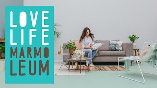 WOONKAMER INRICHTEN MET MARMOLEUM VLOER FORBO  HUIS VLOG [upl. by Ahtis]