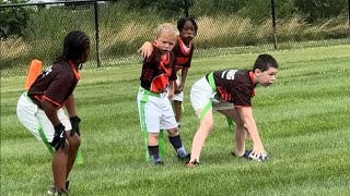 Browns vs Texans  Rockford Flag Football [upl. by Itsirhc18]