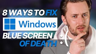 How to fix Blue Screen of Death  8 ways and reasons BSoD appears [upl. by Rehsu]