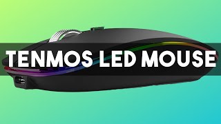 Tenmos LED Wireless Mouse The Perfect Companion for Productivity [upl. by Derron]