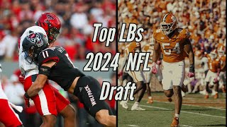 Top Linebackers In The 2024 NFL Draft  With Highlights [upl. by Edy]