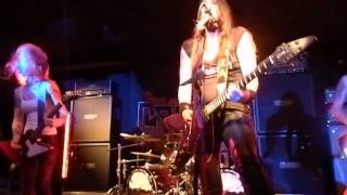 Crucified Barbara  The ghost inside live  Rock Planet IT 04102014 [upl. by Lenna]