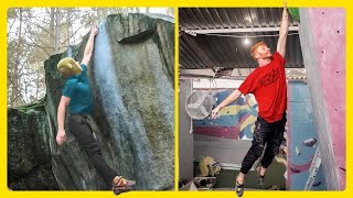 Toby Segar vs Climbings Most Famous Dynos [upl. by Frantz191]