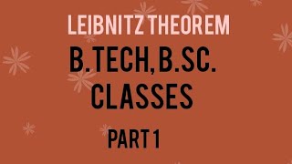 leibnitztheoremquestions engineering mathematics [upl. by Cartwright]