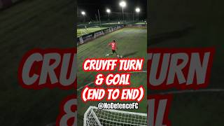 End to End  Cruyff turn amp goal  NoDefence [upl. by Bidget]