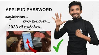 Forgot Apple id Password  How to Recover Apple id Password in 2023  Telugu [upl. by Notgnimer]